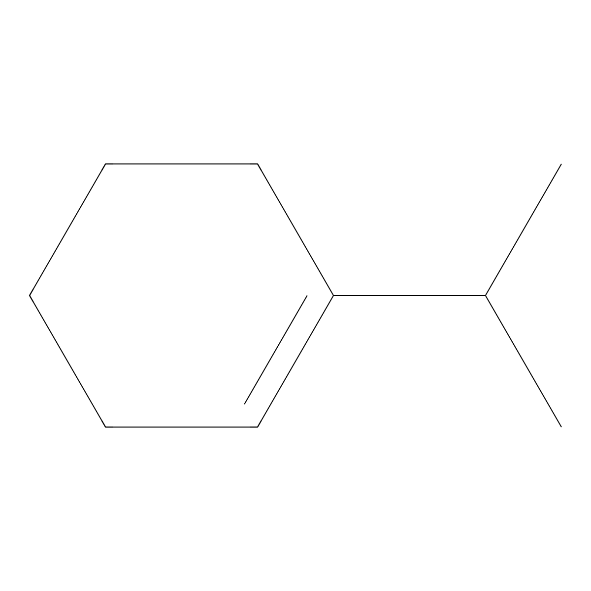 1-Isopropyl-1-cyclohexene molecular structure, CAS 4292-04-0