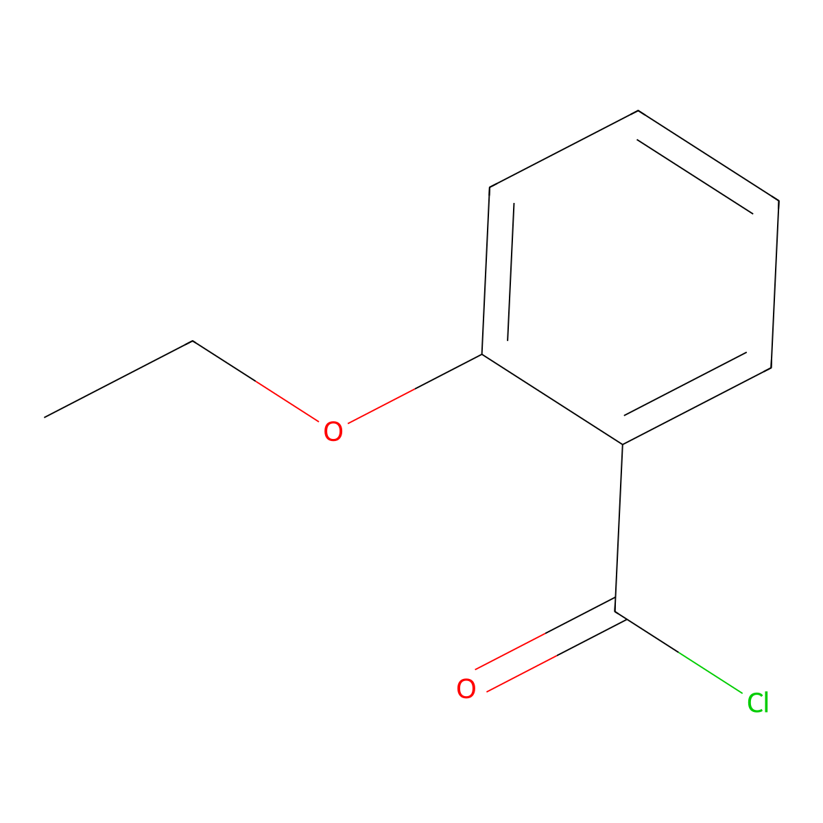 2-Ethoxybenzoyl chloride molecular structure, CAS 42926-52-3