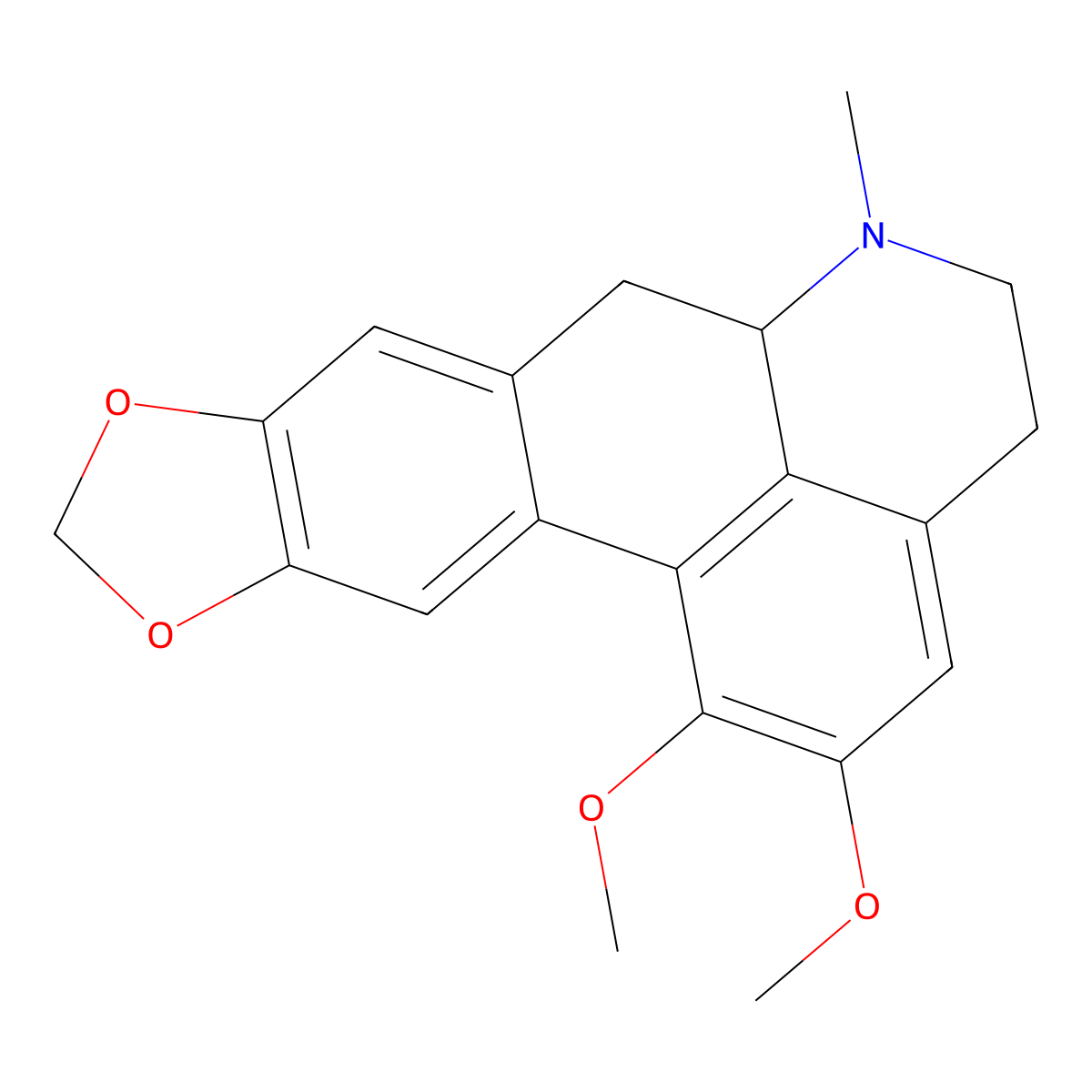 Thalictruberine molecular structure, CAS 42971-15-3