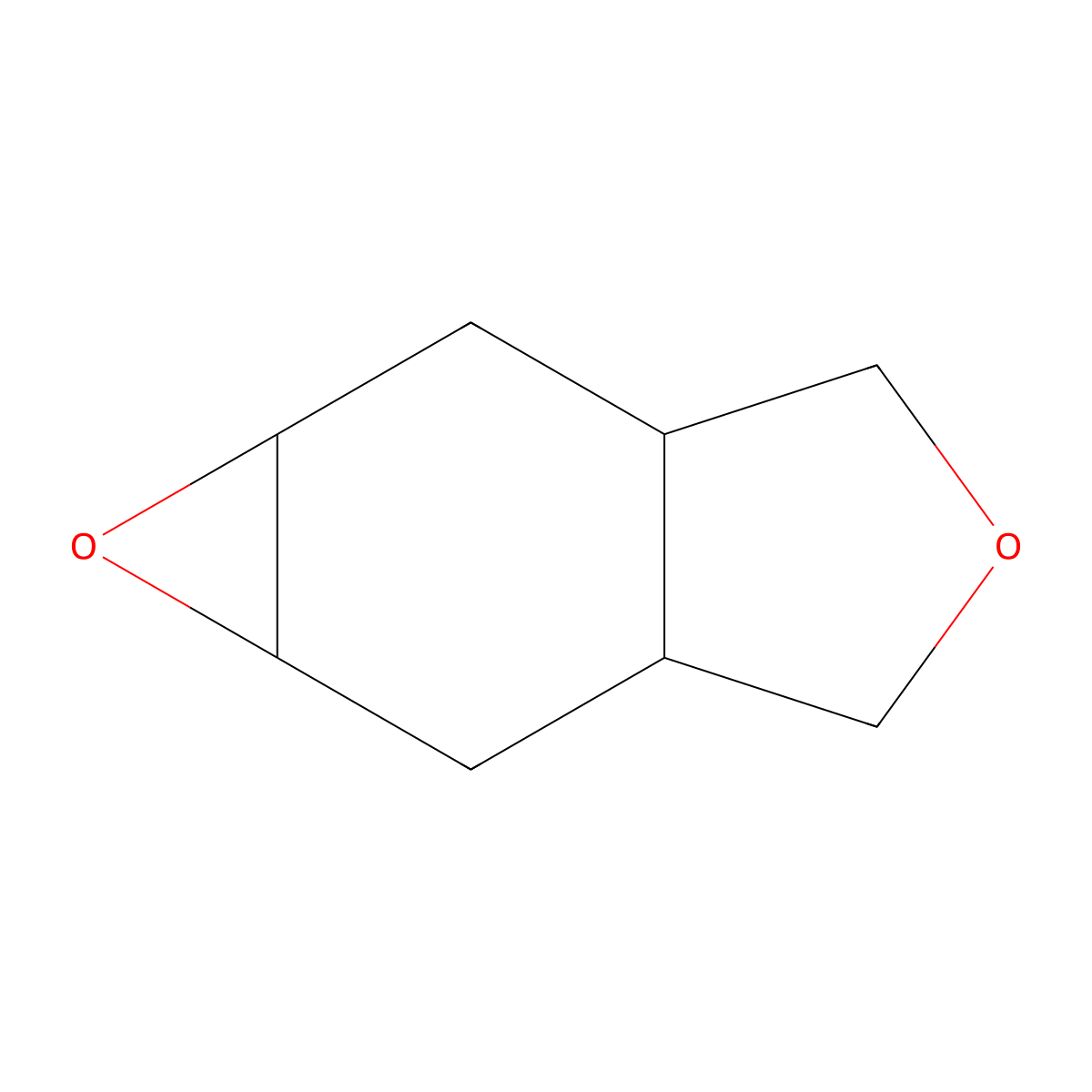 4,9-Dioxatricyclo[5.3.0.0,3,5]decane molecular structure, CAS 42996-49-6