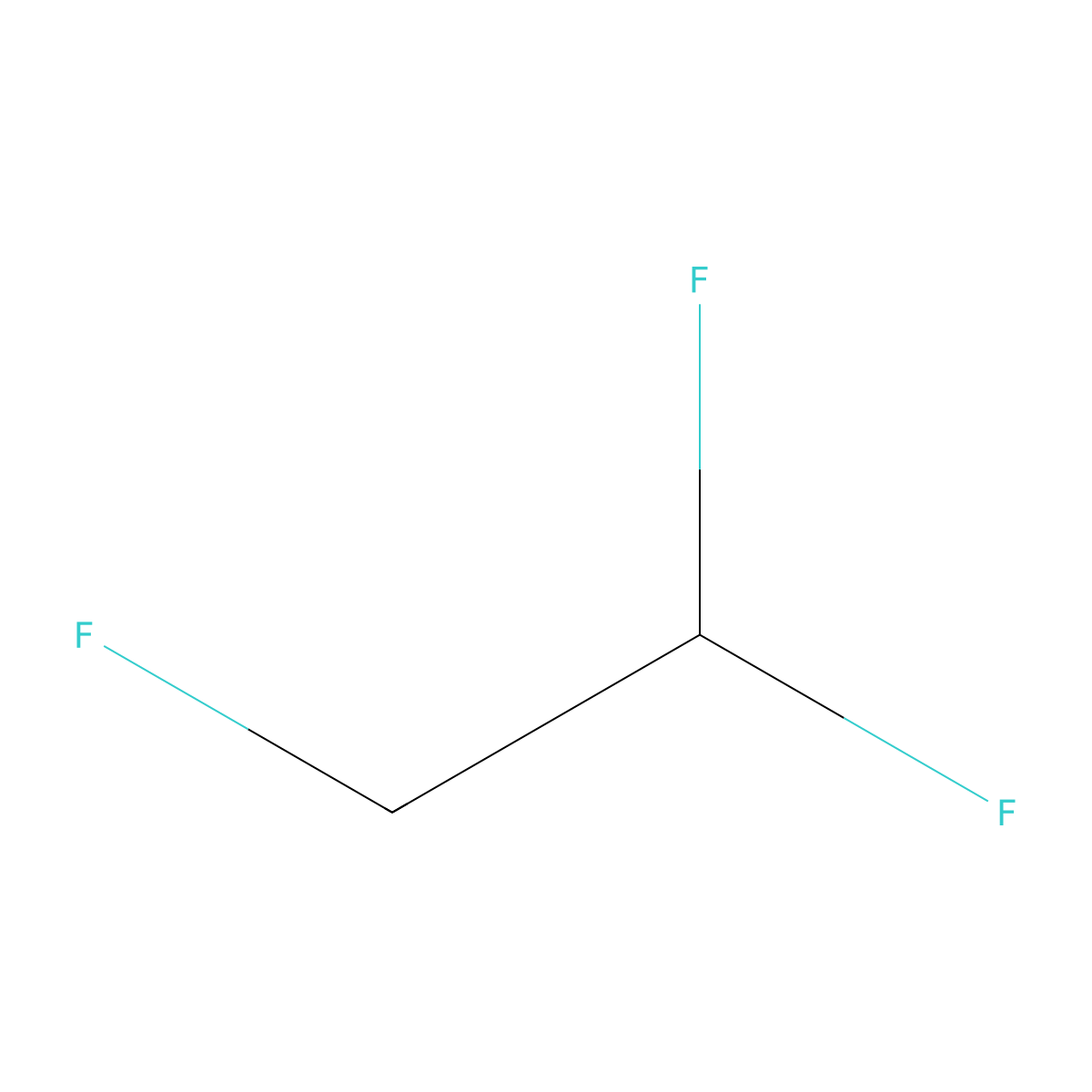 1,1,2-Trifluoroethane molecular structure, CAS 430-66-0