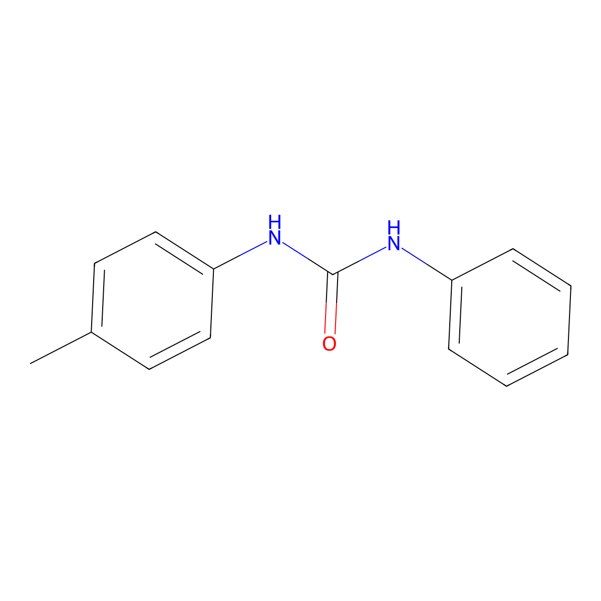 1-(4-Methylphenyl)-3-phenylurea molecular structure, CAS 4300-33-8