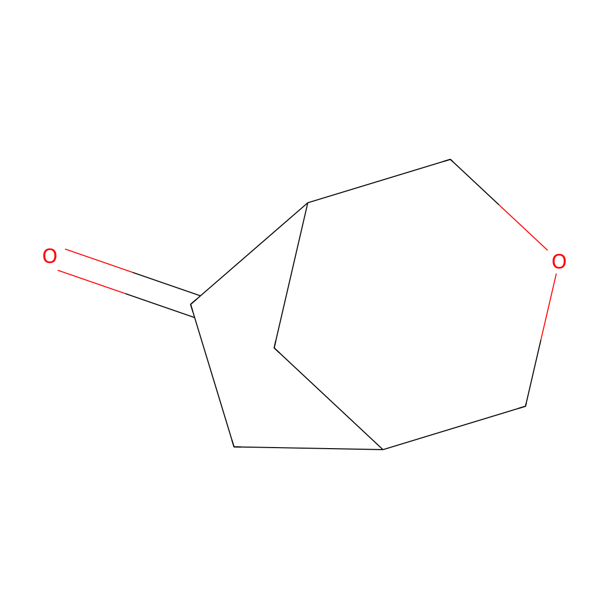 3-Oxabicyclo[3.2.1]octan-6-one molecular structure, CAS 43011-81-0