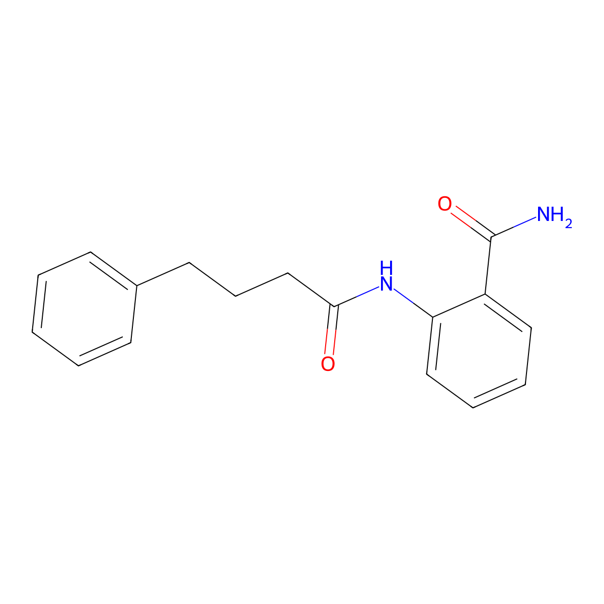 2-(4-Phenylbutanoylamino)benzamide molecular structure, CAS 430453-70-6