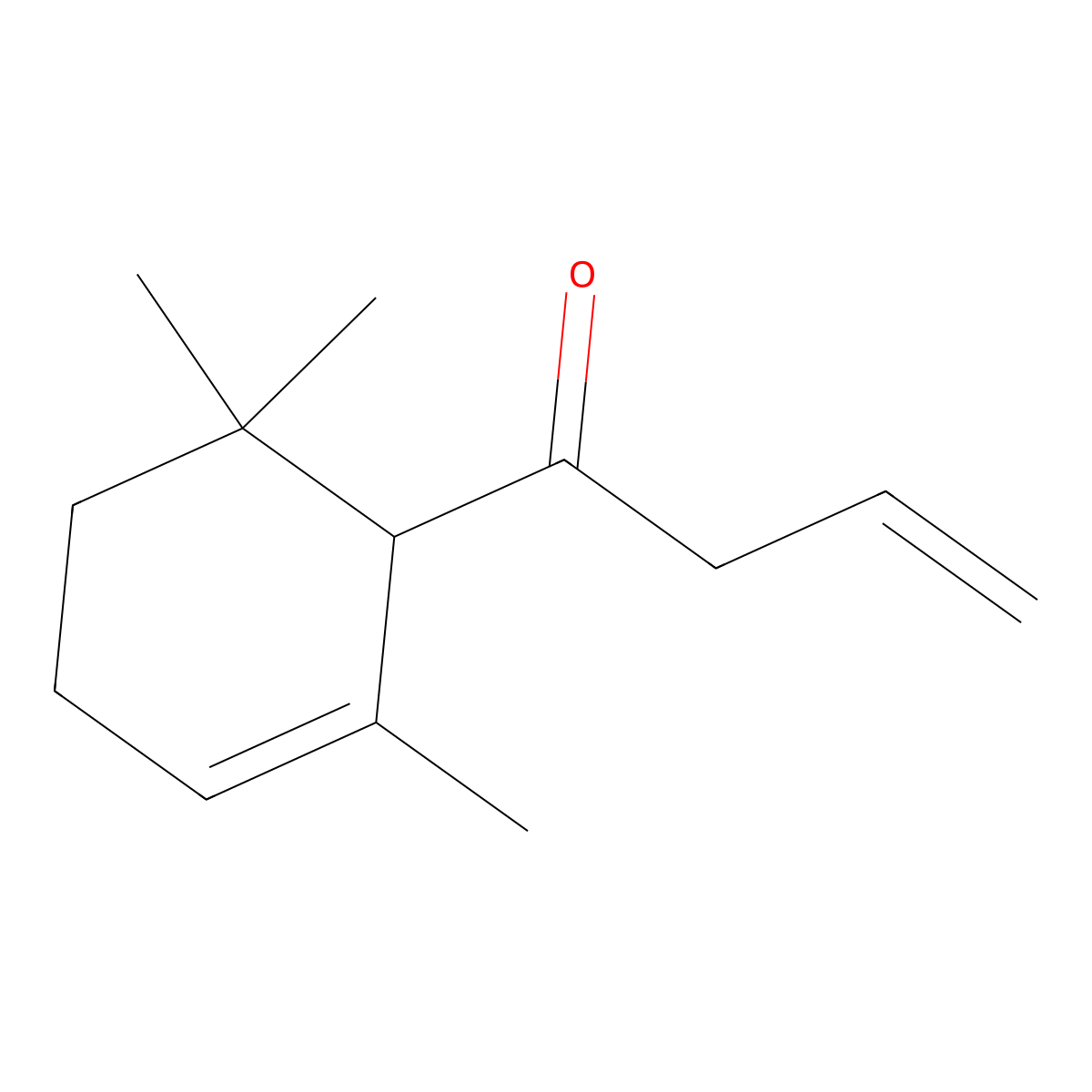 alpha-Damascone molecular structure, CAS 43052-87-5