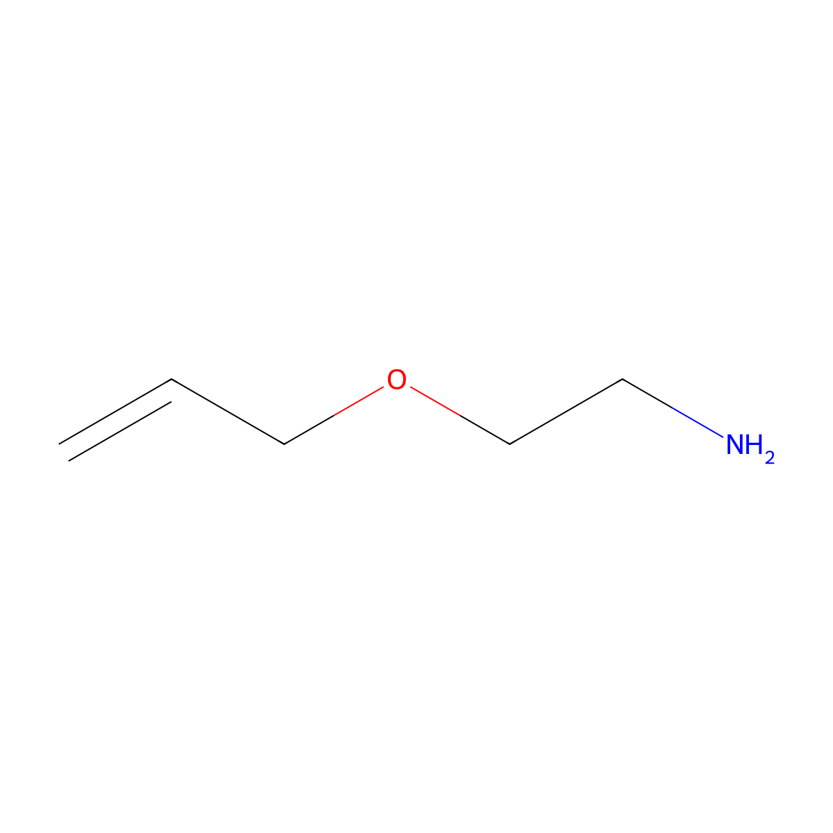 2-(Prop-2-en-1-yloxy)ethan-1-amine molecular structure, CAS 43081-82-9