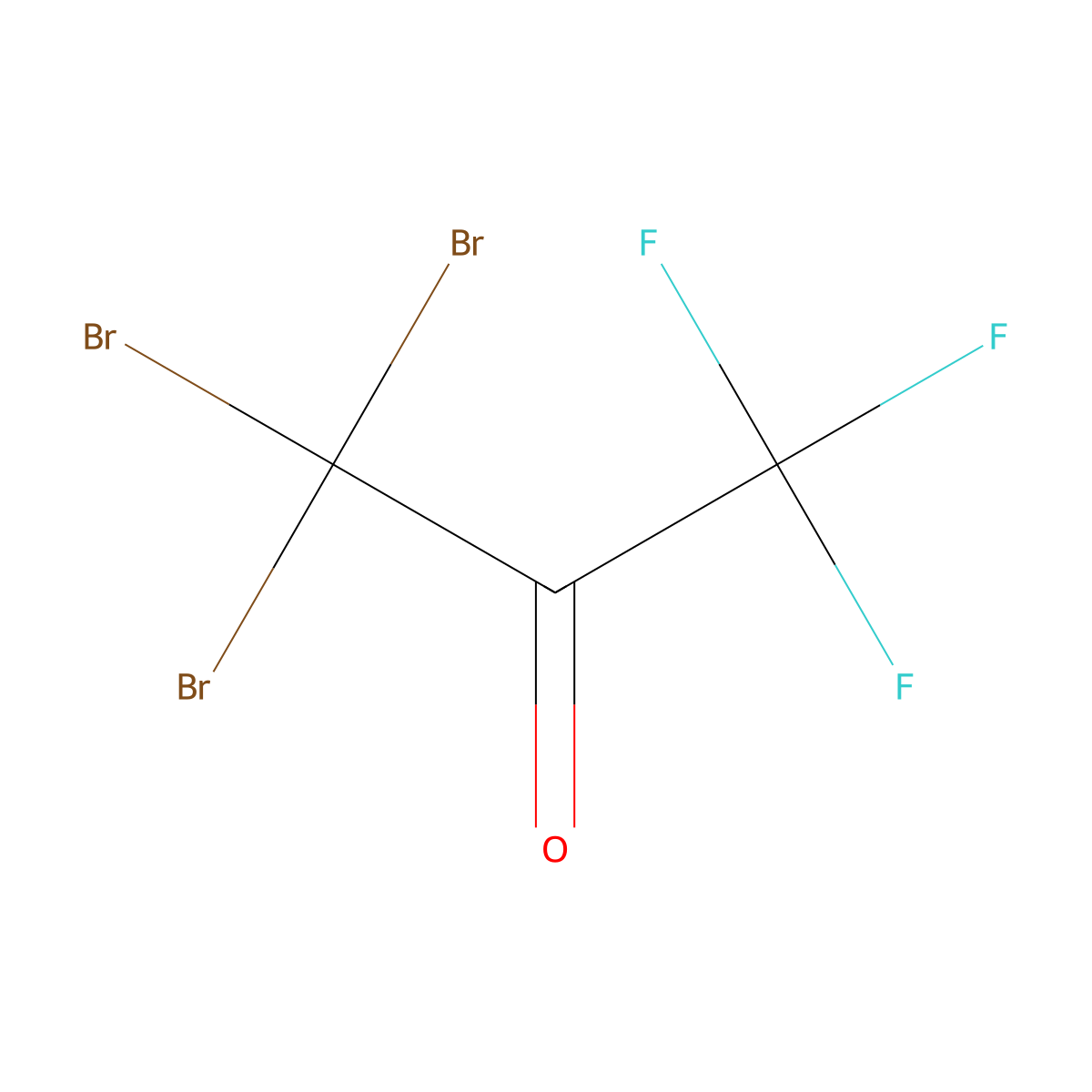 1,1,1-Tribromotrifluoroacetone molecular structure, CAS 431-91-4