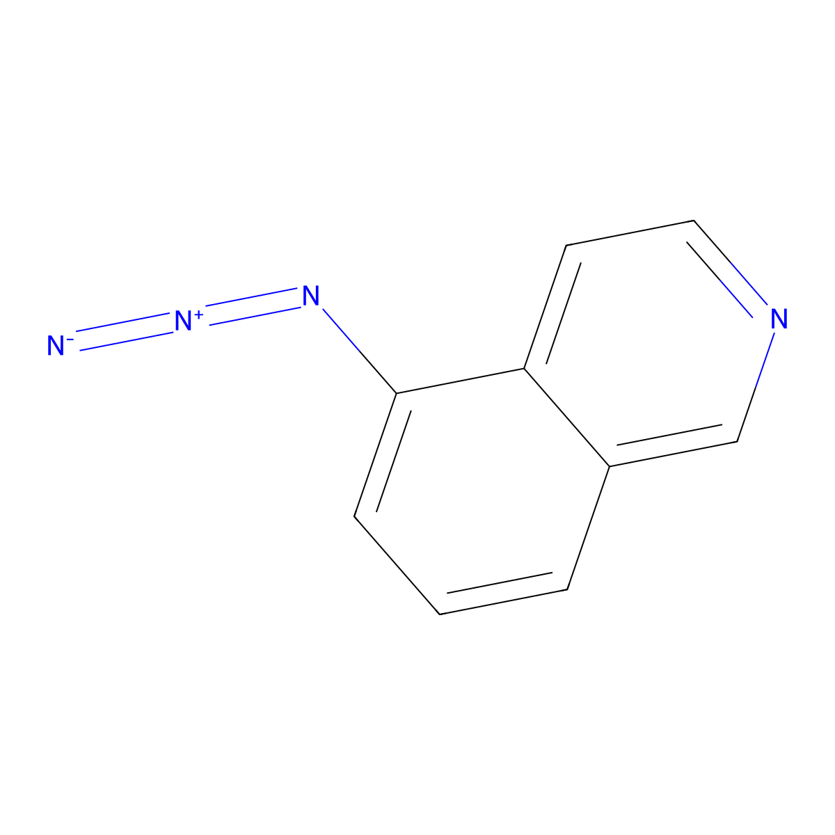 5-Azidoisoquinoline molecular structure, CAS 43101-10-6