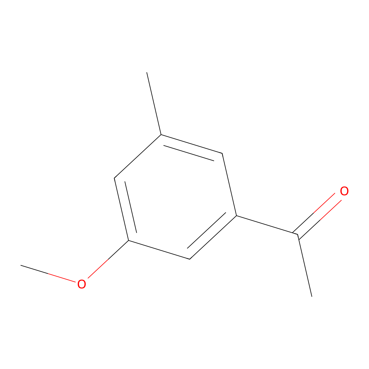 1-(3-Methoxy-5-methylphenyl)ethanone molecular structure, CAS 43113-94-6