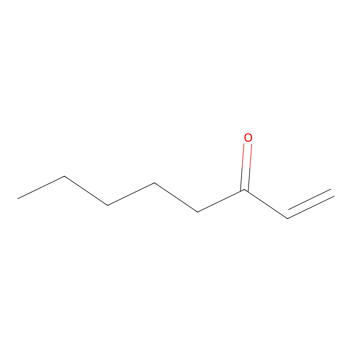 1-Octen-3-one molecular structure, CAS 4312-99-6