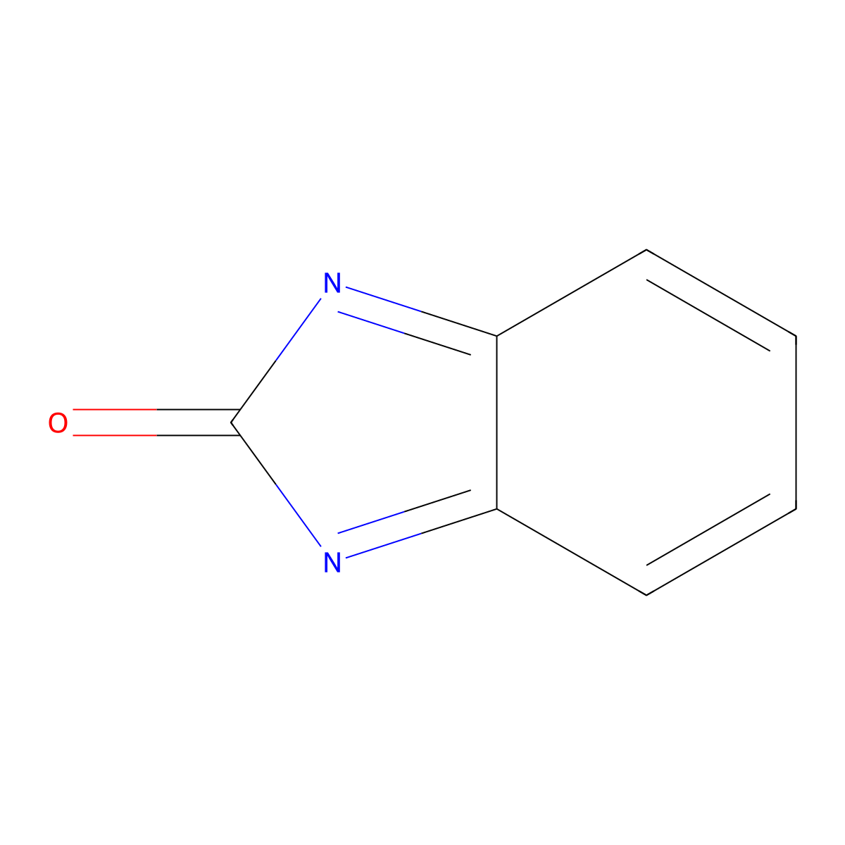 Benzimidazol-2-one molecular structure, CAS 43135-91-7