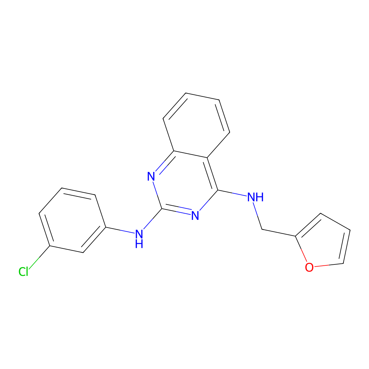 Antimalarial agent 13 molecular structure, CAS 431884-01-4
