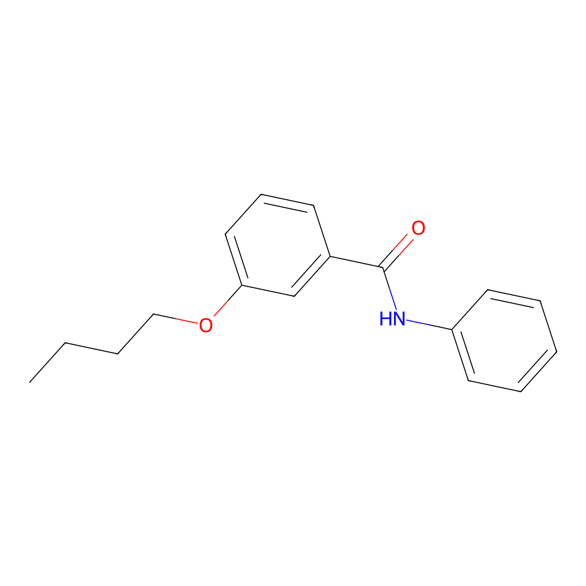 3-butoxy-N-phenylbenzamide molecular structure, CAS 431938-87-3