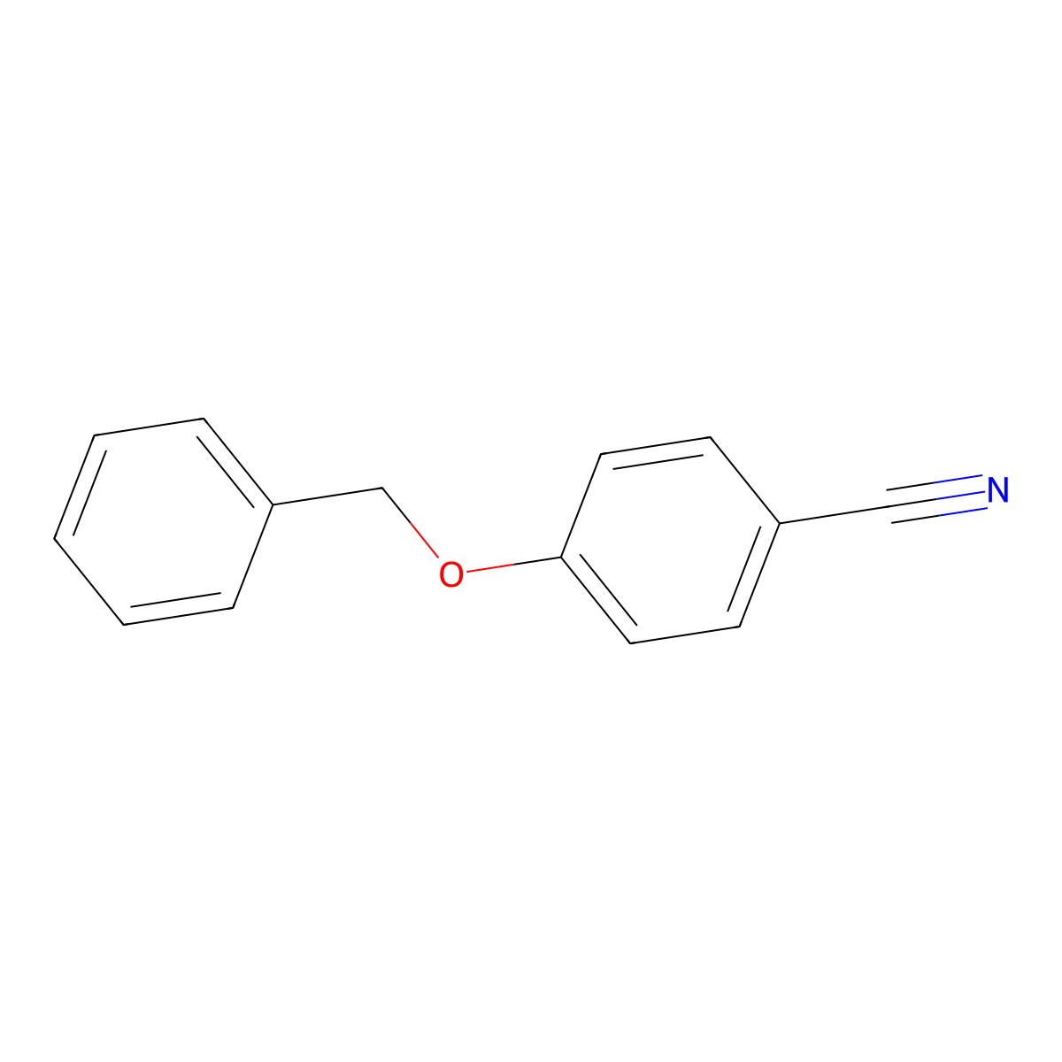 4-Benzyloxybenzonitrile molecular structure, CAS 431946-37-1