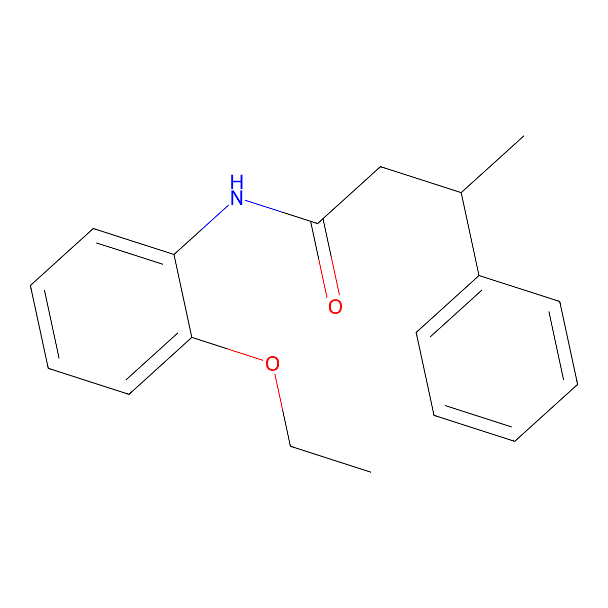 N-(2-ethoxyphenyl)-3-phenylbutanamide molecular structure, CAS 431996-60-0