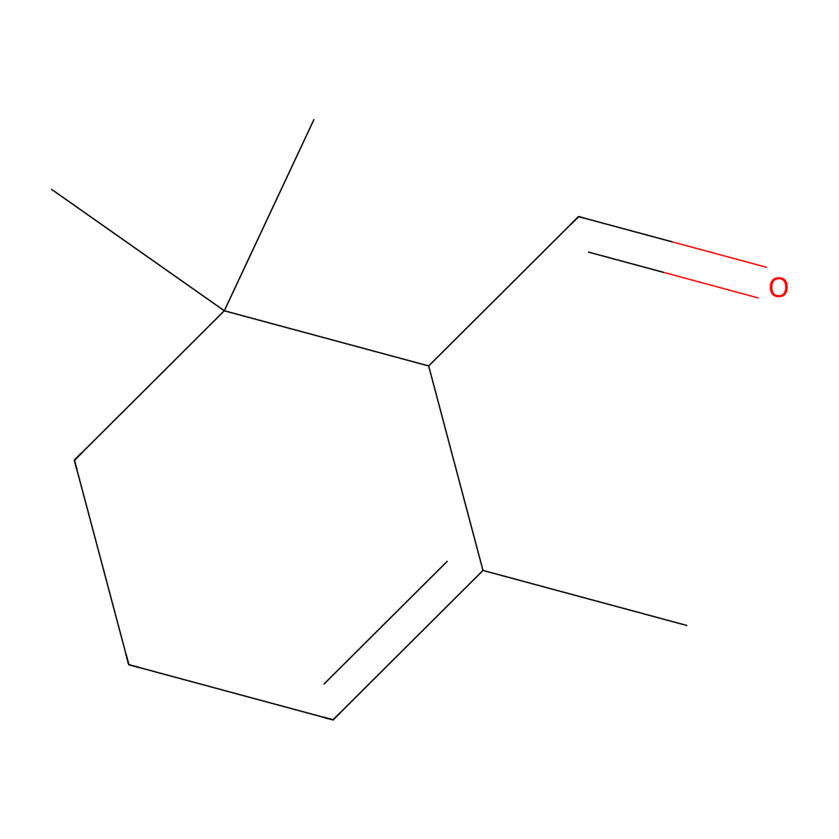 alpha-Cyclocitral molecular structure, CAS 432-24-6