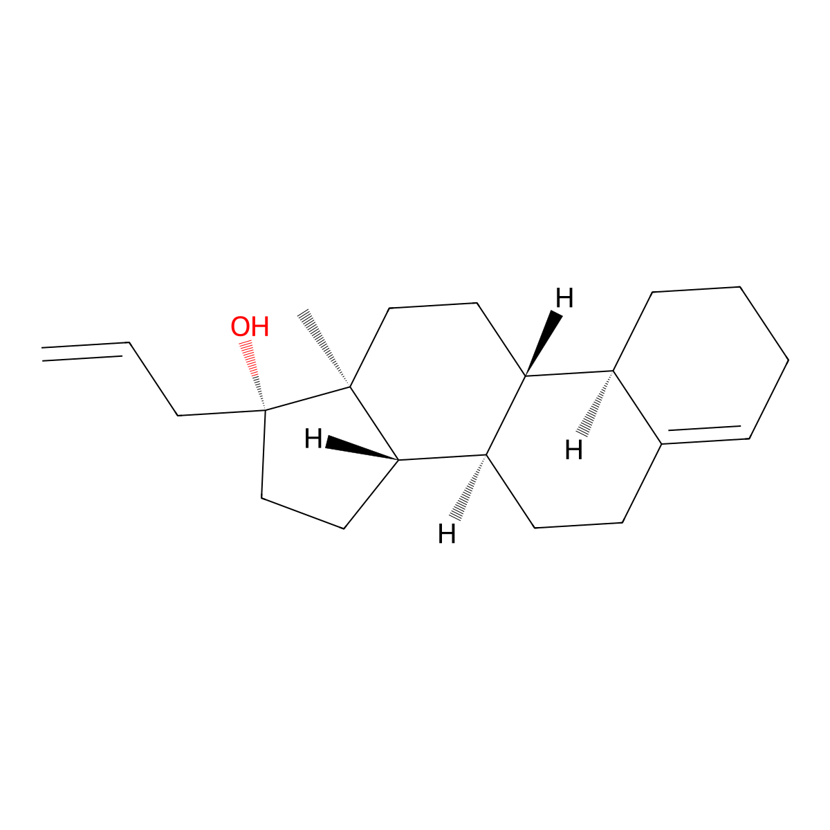 Allylestrenol molecular structure, CAS 432-60-0