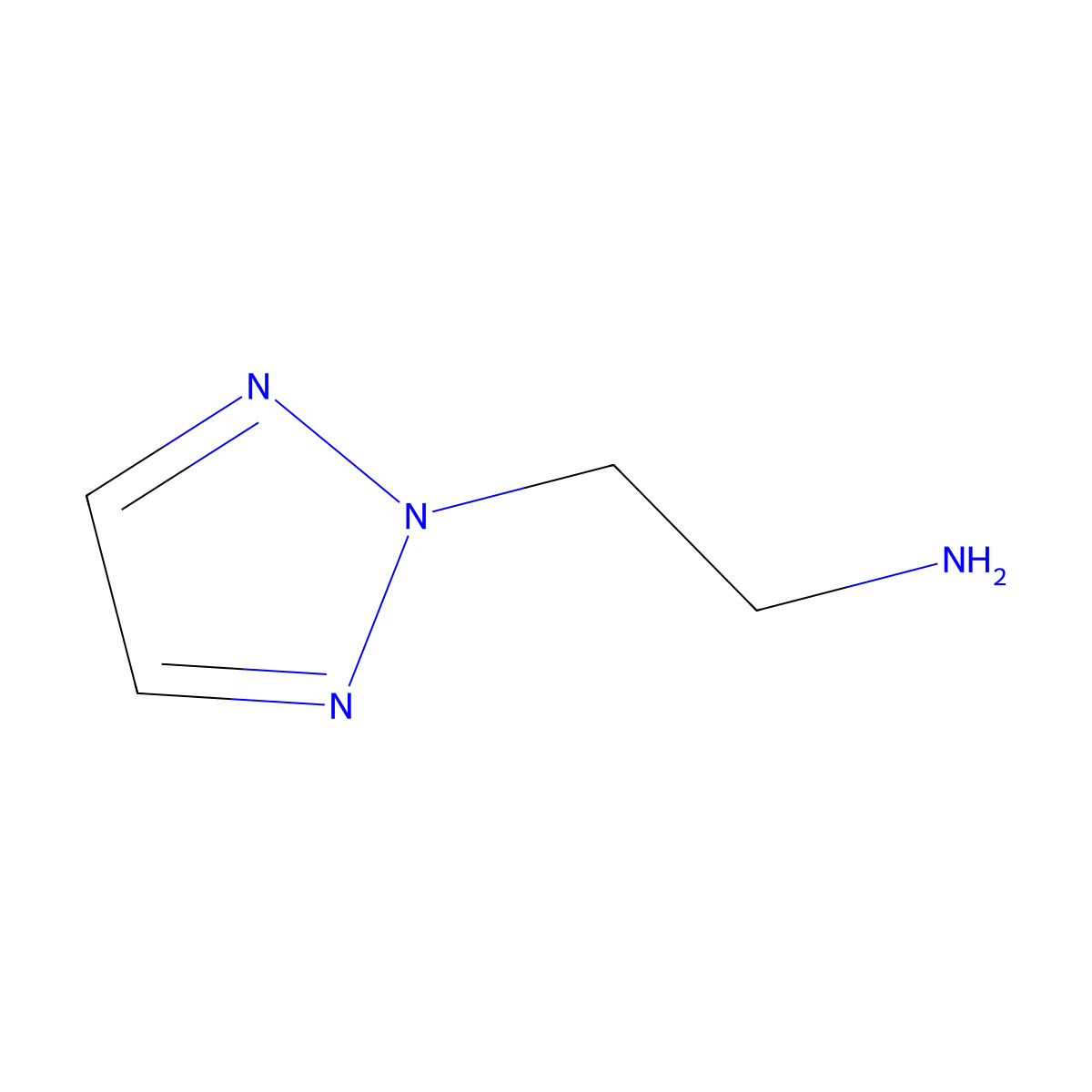 2-(2H-1,2,3-triazol-2-yl)ethanamine molecular structure, CAS 4320-98-3