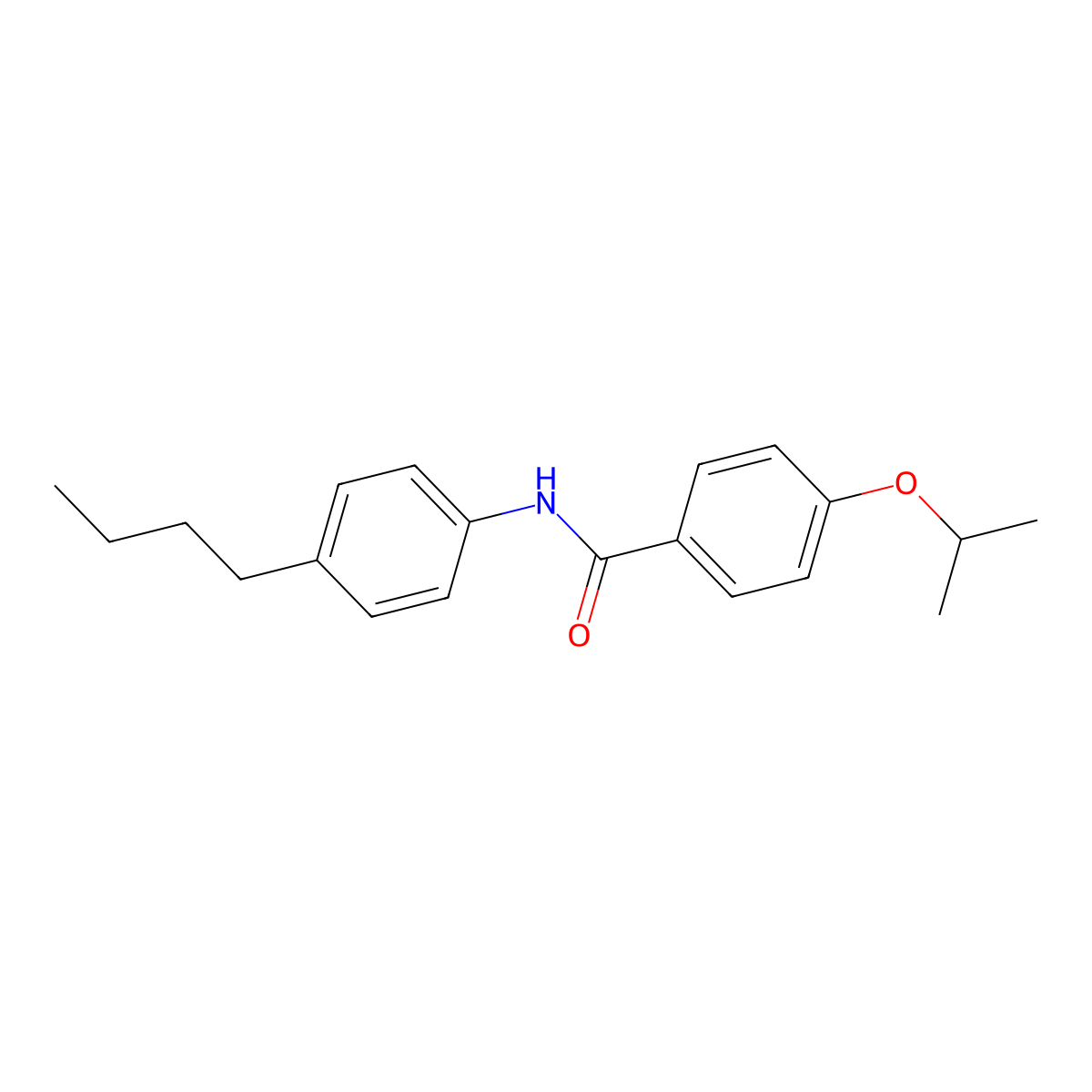 N-(4-butylphenyl)-4-propan-2-yloxybenzamide molecular structure, CAS 432010-78-1