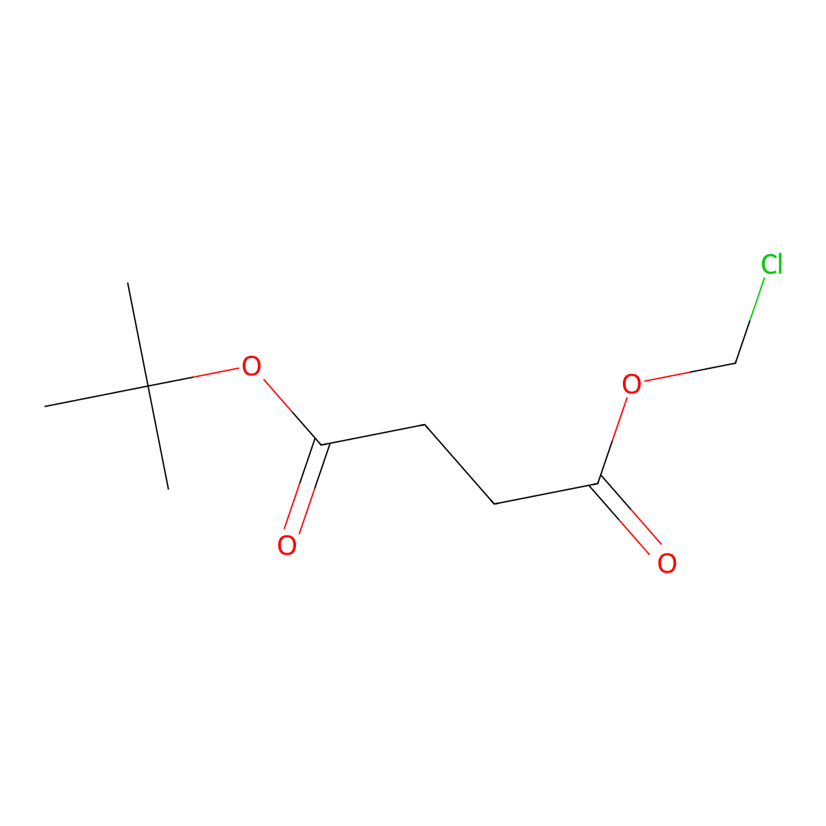 tert-Butyl (chloromethyl) succinate molecular structure, CAS 432037-43-9