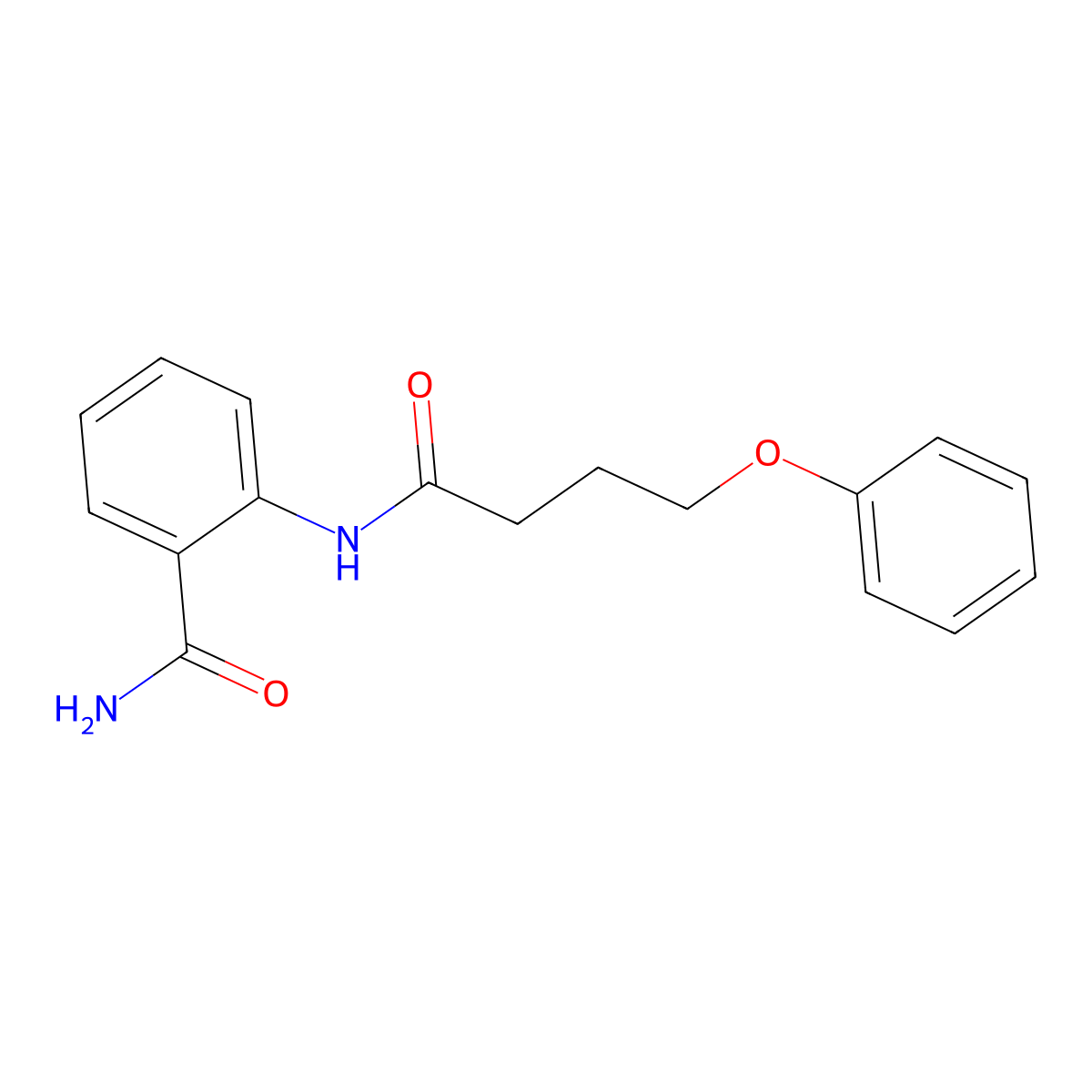 2-(4-Phenoxybutanoylamino)benzamide molecular structure, CAS 432503-62-3