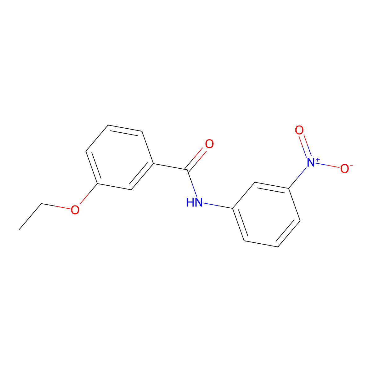 3-ethoxy-N-(3-nitrophenyl)benzamide molecular structure, CAS 432504-22-8