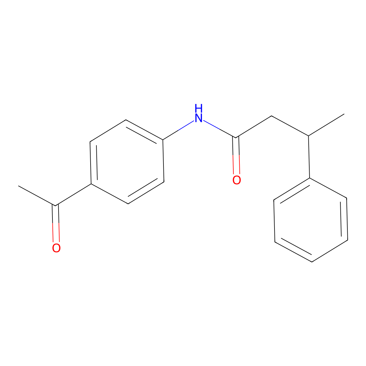 N-(4-acetylphenyl)-3-phenylbutanamide molecular structure, CAS 432535-25-6