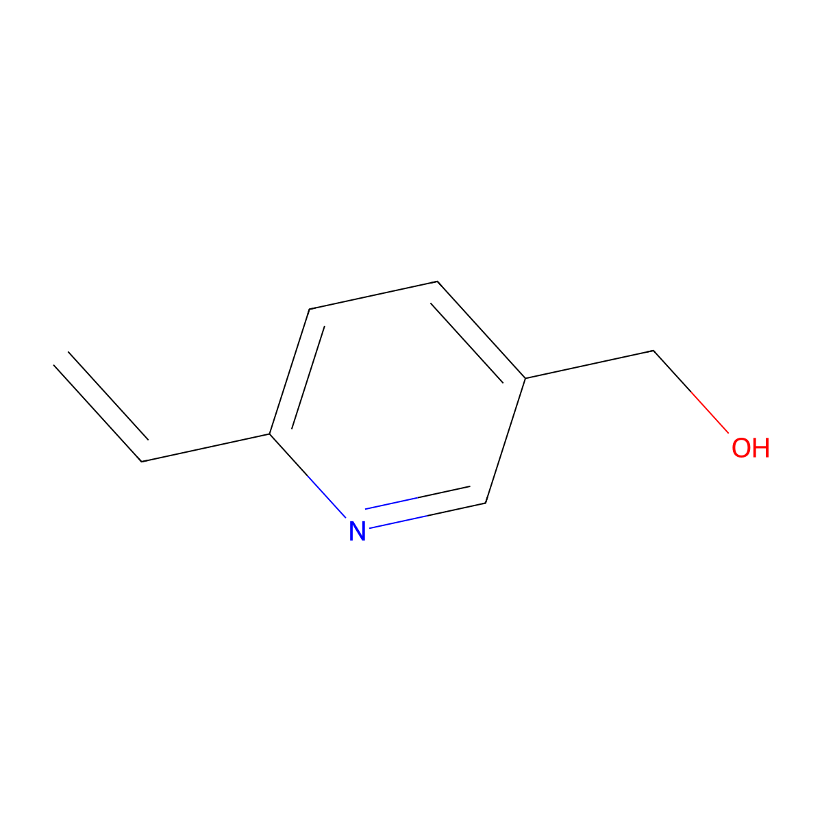 (6-Ethenylpyridin-3-yl)methanol molecular structure, CAS 432554-92-2