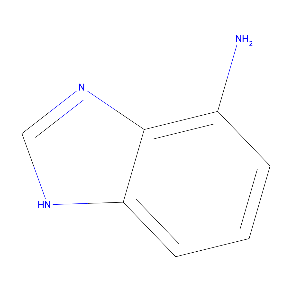7-Aminobenzimidazole molecular structure, CAS 4331-29-7