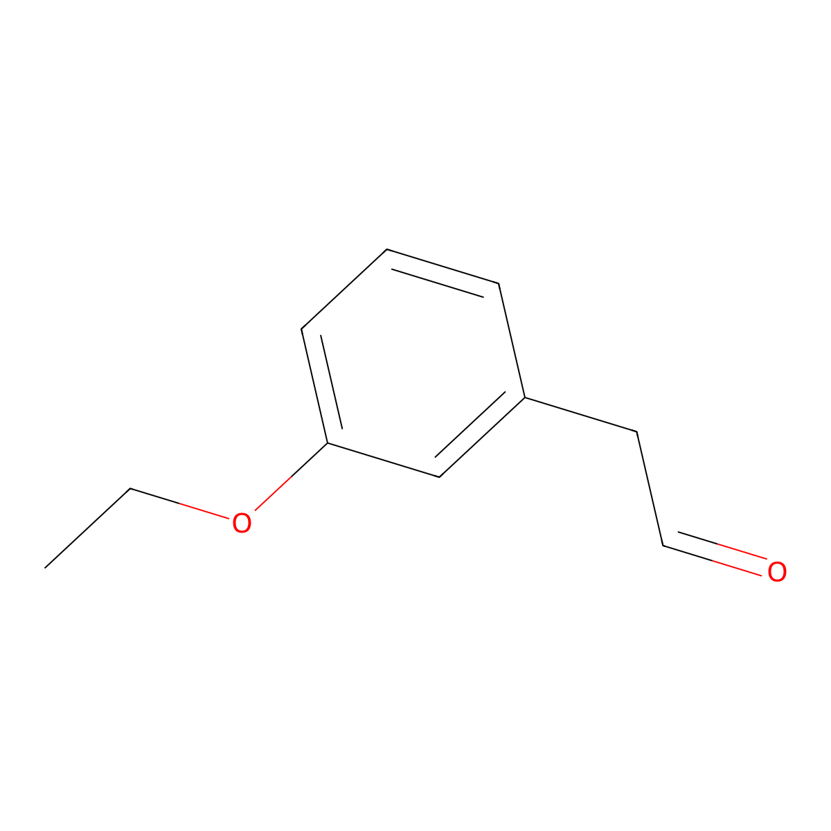 2-(3-Ethoxyphenyl)acetaldehyde molecular structure, CAS 433229-41-5