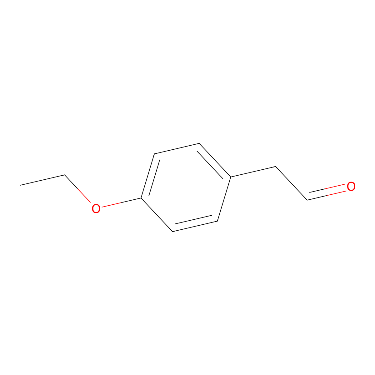 4-Ethoxybenzeneacetaldehyde molecular structure, CAS 433229-42-6