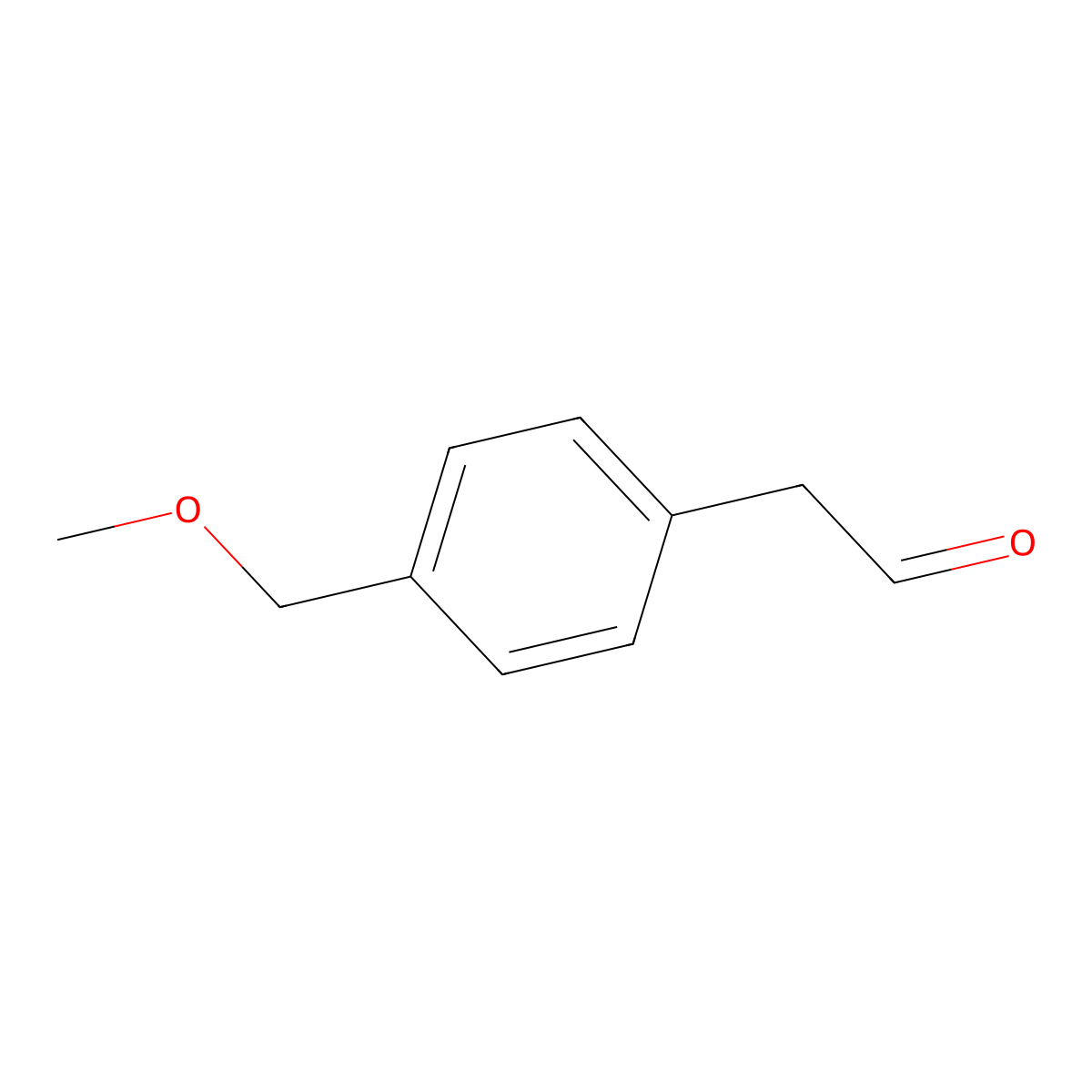 2-[4-(Methoxymethyl)phenyl]acetaldehyde molecular structure, CAS 433229-47-1