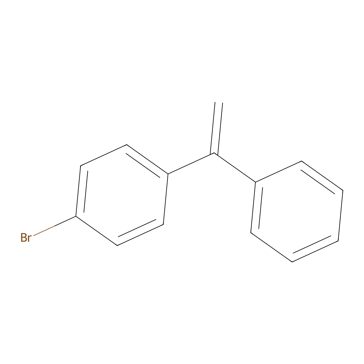 1-(4-Bromophenyl)-1-phenylethylene molecular structure, CAS 4333-76-0