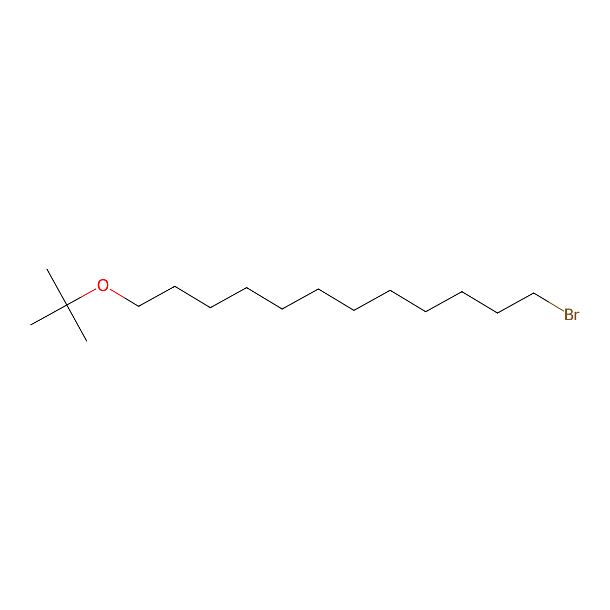1-Bromo-12-(tert-butoxy)dodecane molecular structure, CAS 433735-01-4