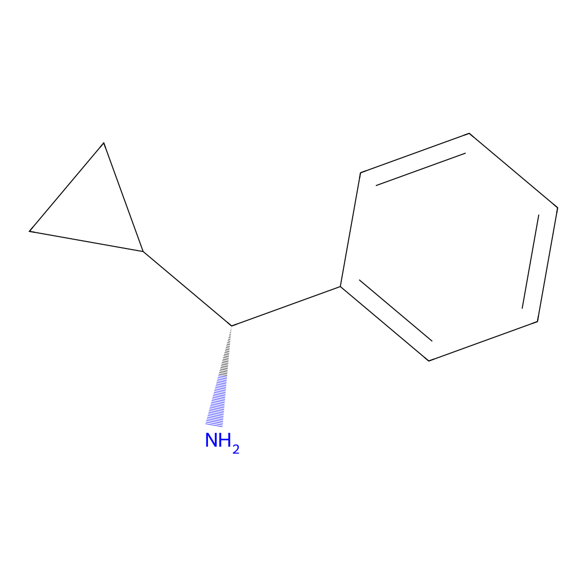 (R)-cyclopropyl(phenyl)methanamine molecular structure, CAS 434307-26-3