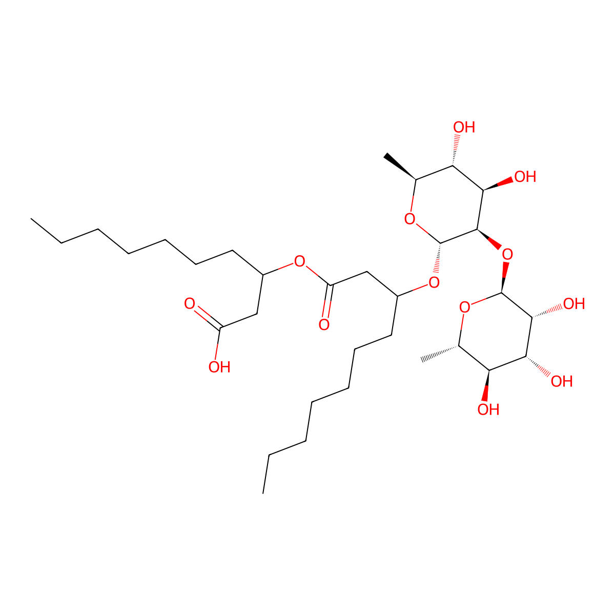 Rha2 C10-C10 molecular structure, CAS 4348-76-9