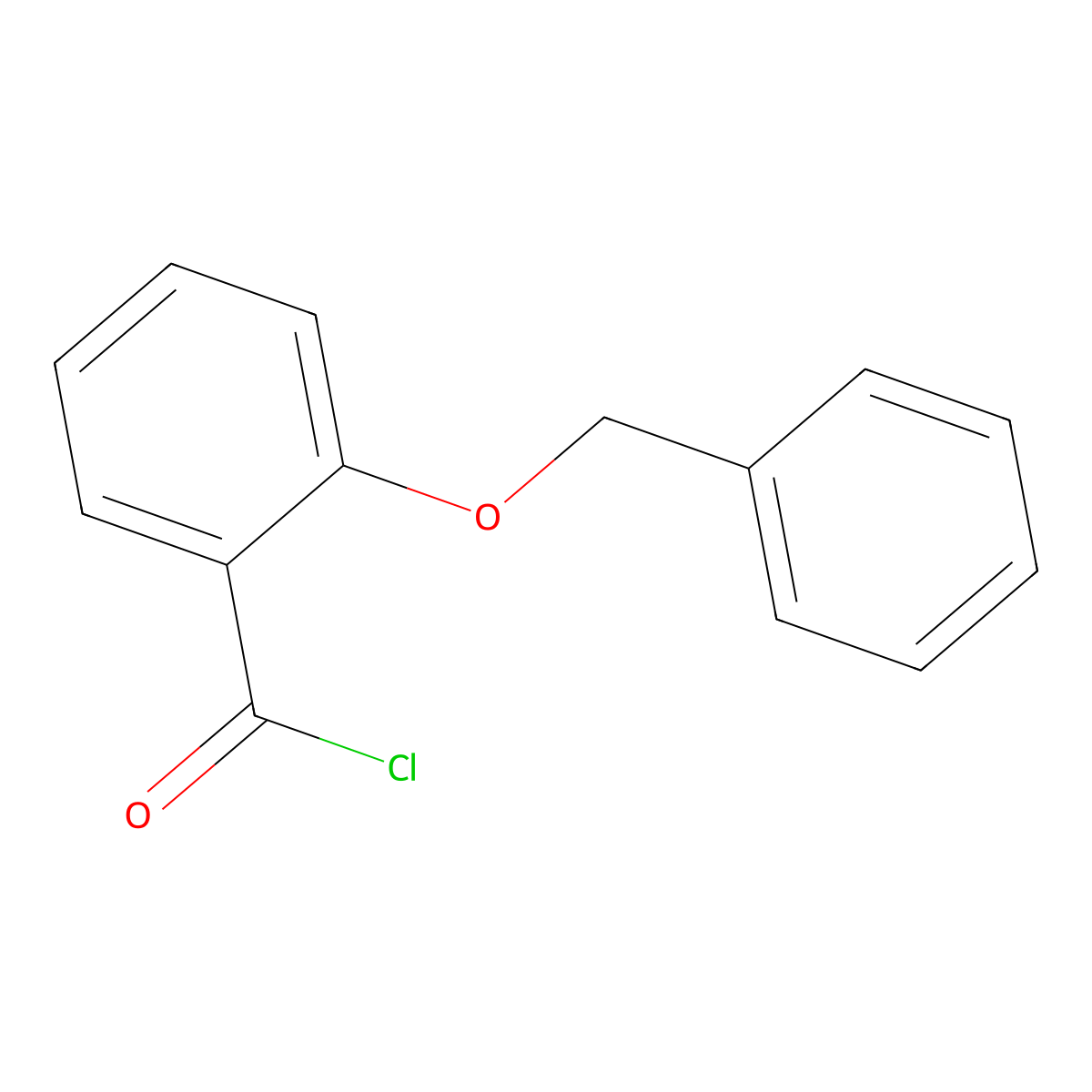 2-(Benzyloxy)benzoyl chloride molecular structure, CAS 4349-62-6