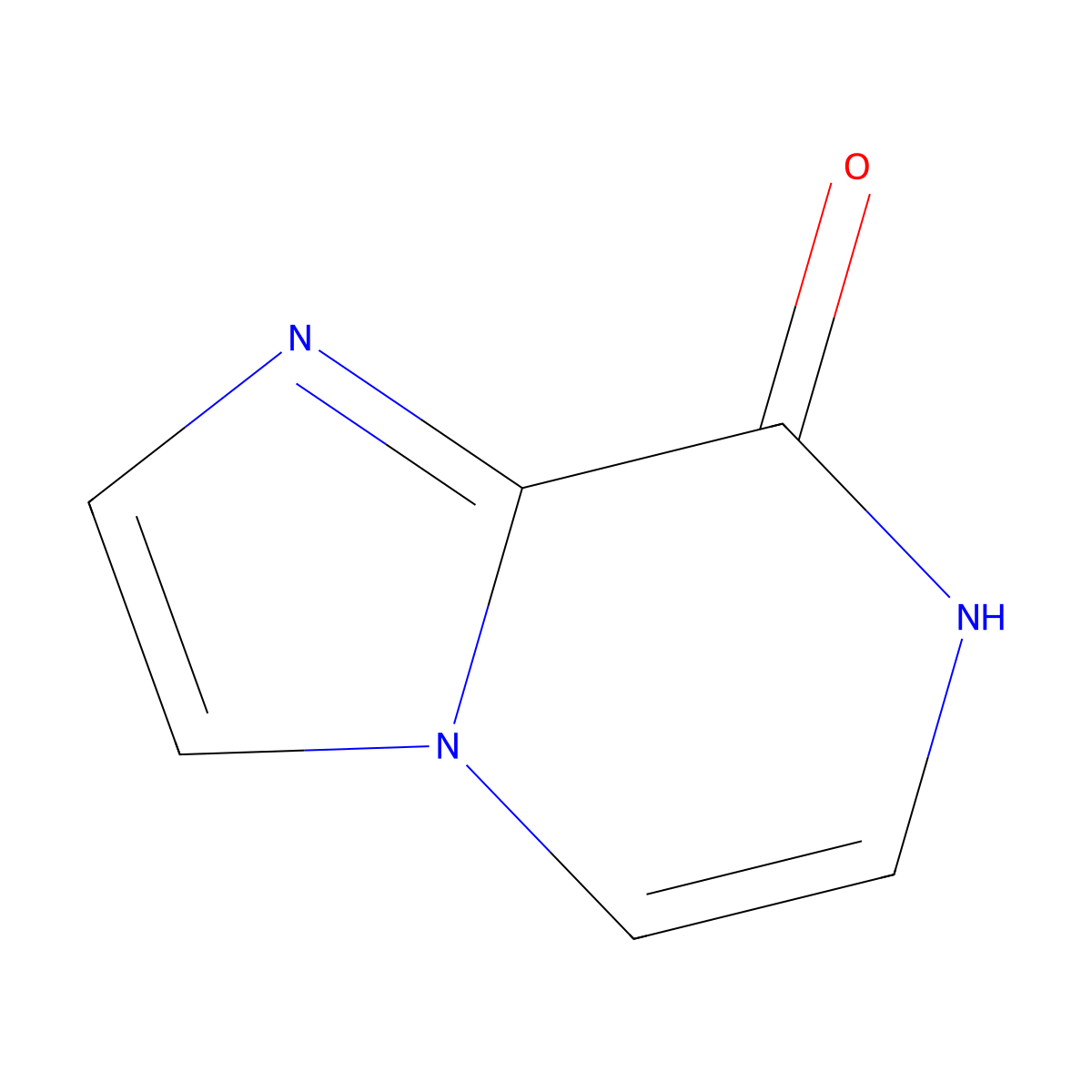 Imidazo(1,2-a)pyrazin-8-ol molecular structure, CAS 434936-85-3
