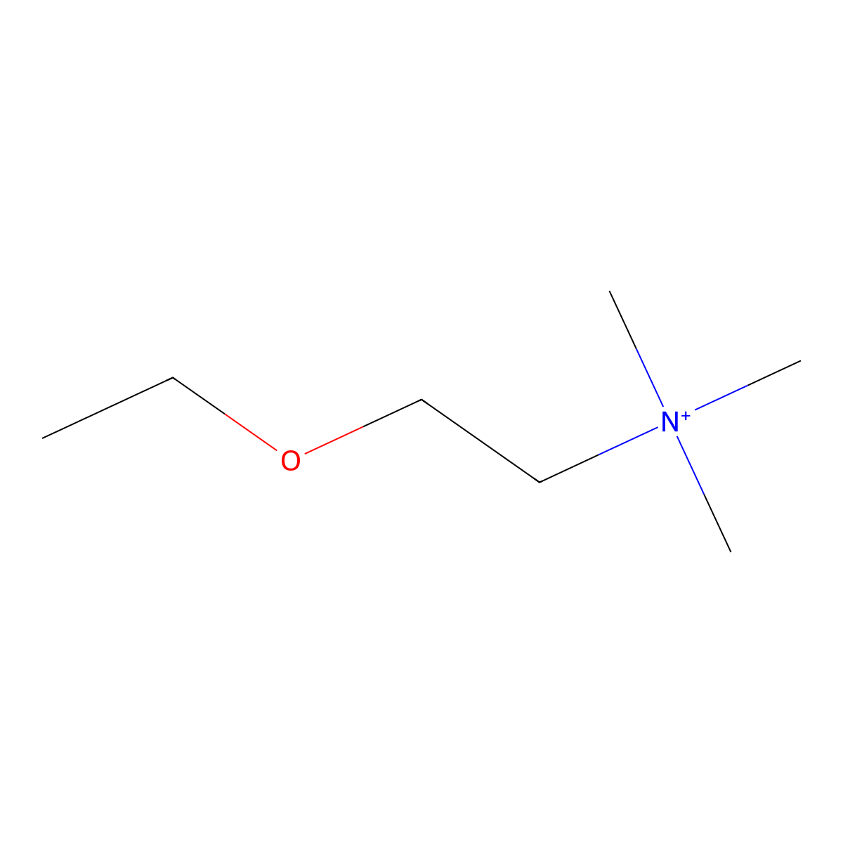 O-Ethylcholine molecular structure, CAS 4358-14-9