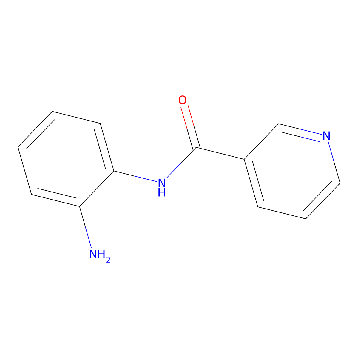 N-(2-Amino-phenyl)-nicotinamide molecular structure, CAS 436089-31-5