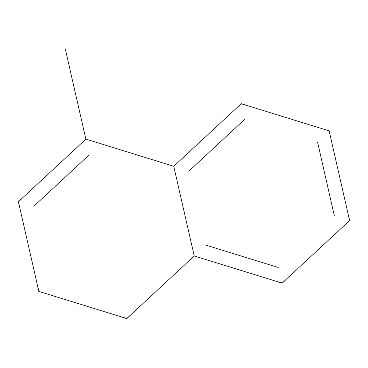1,2-Dihydro-4-methylnaphthalene molecular structure, CAS 4373-13-1