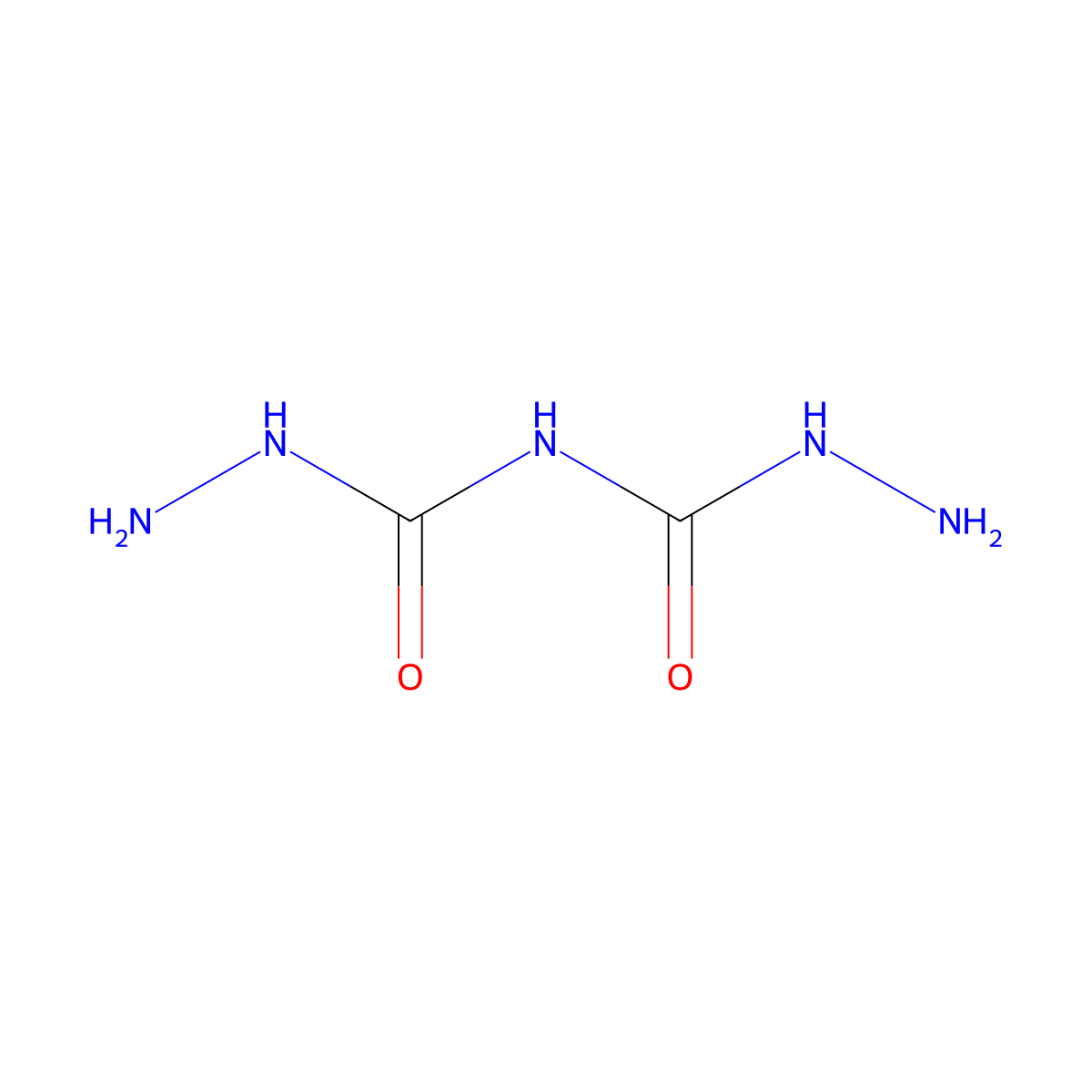 1,5-Diaminobiuret molecular structure, CAS 4375-11-5