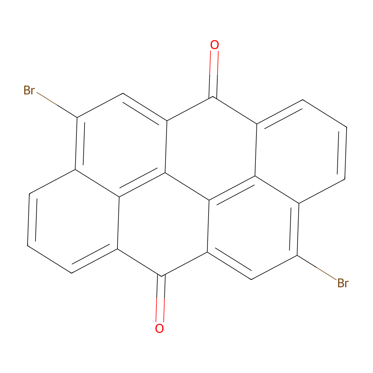 Pigment Red 168 molecular structure, CAS 4378-61-4