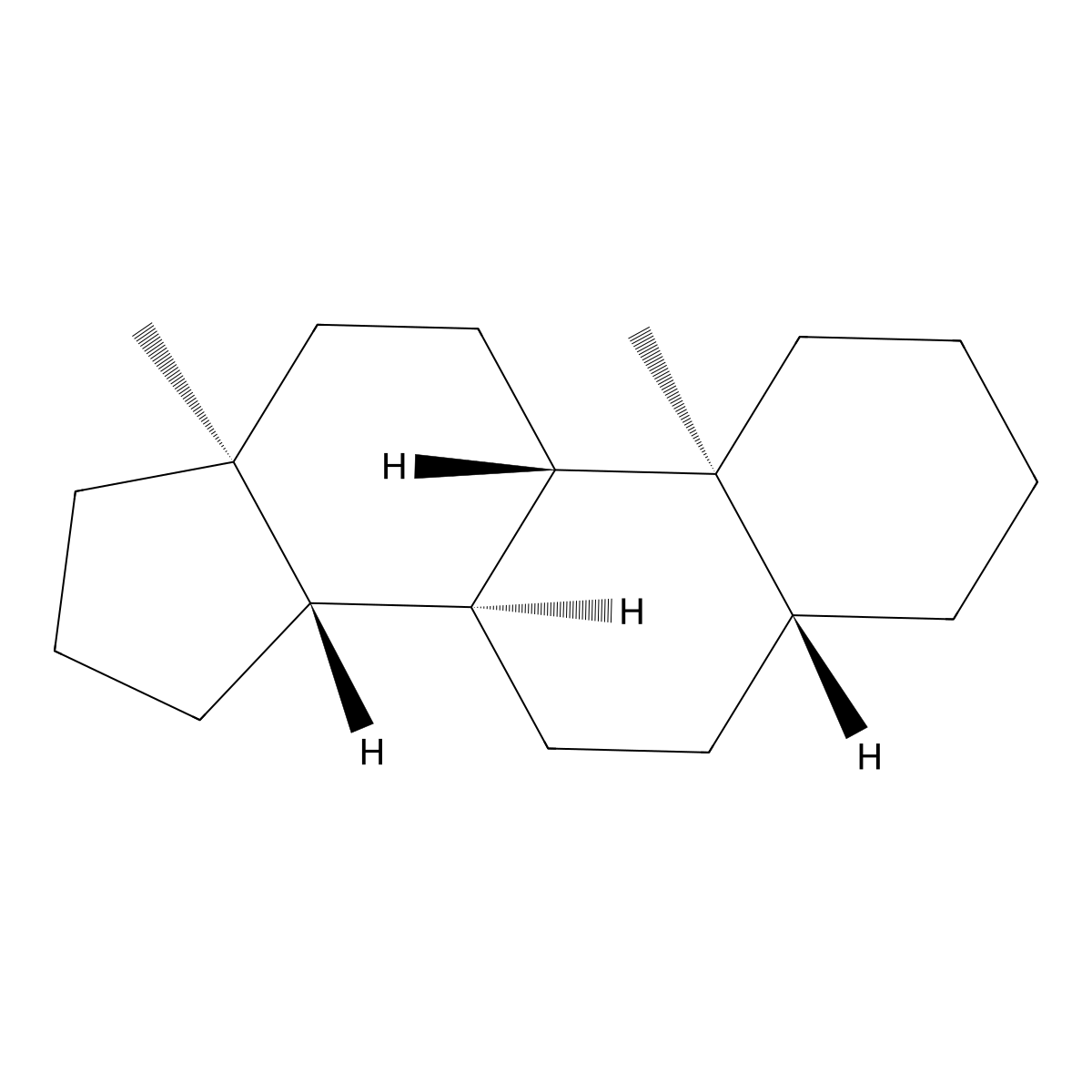 5alpha-Androstane molecular structure, CAS 438-22-2