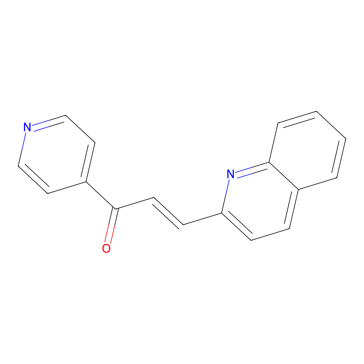 Pfk15 molecular structure, CAS 4382-63-2