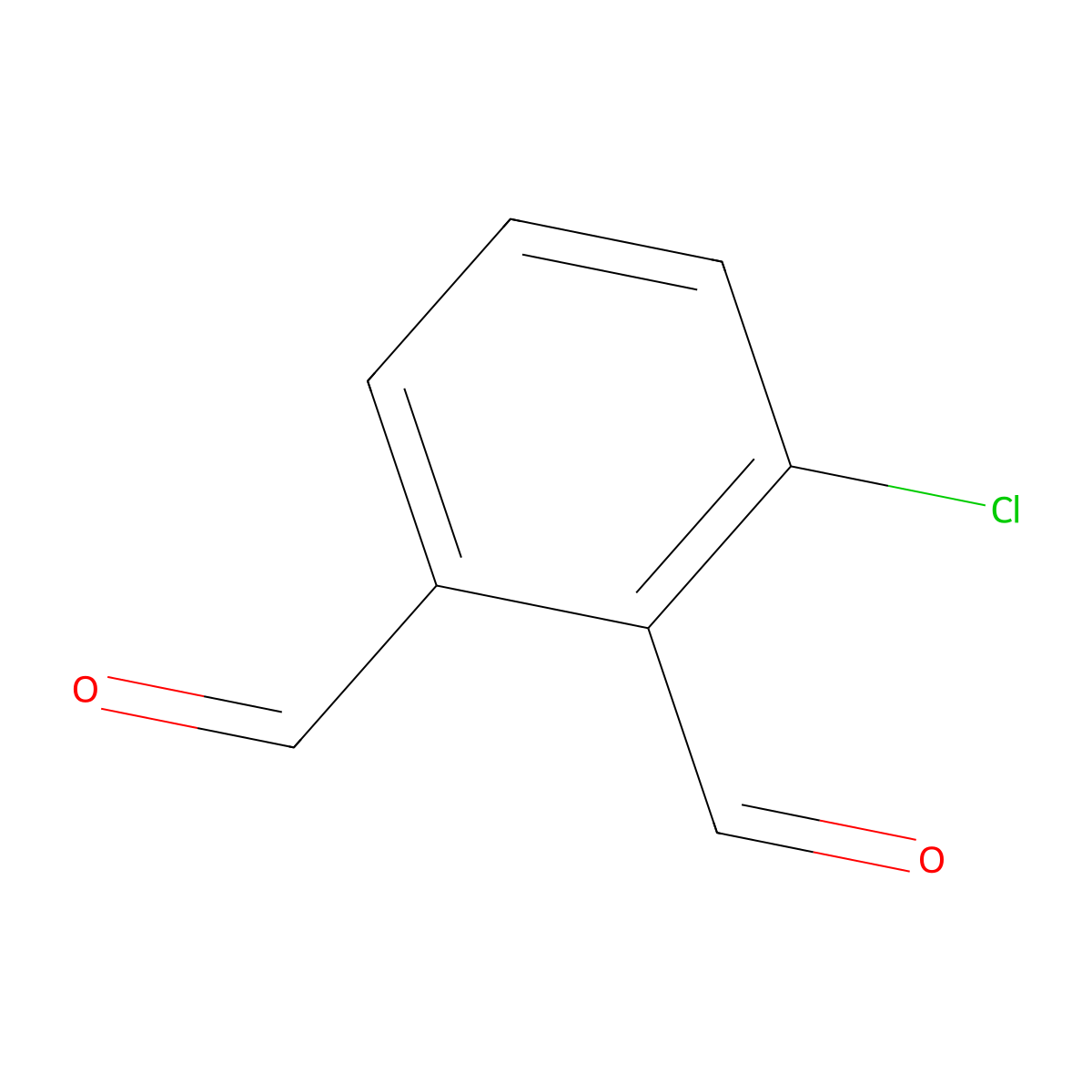 3-Chlorophthalaldehyde molecular structure, CAS 438461-49-5