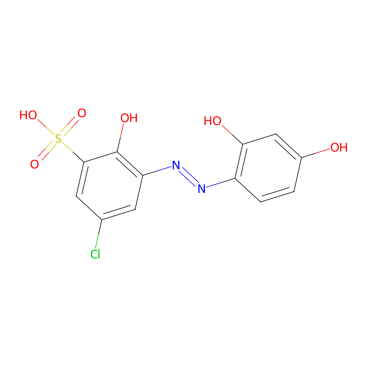 Lumogallion molecular structure, CAS 4386-25-8