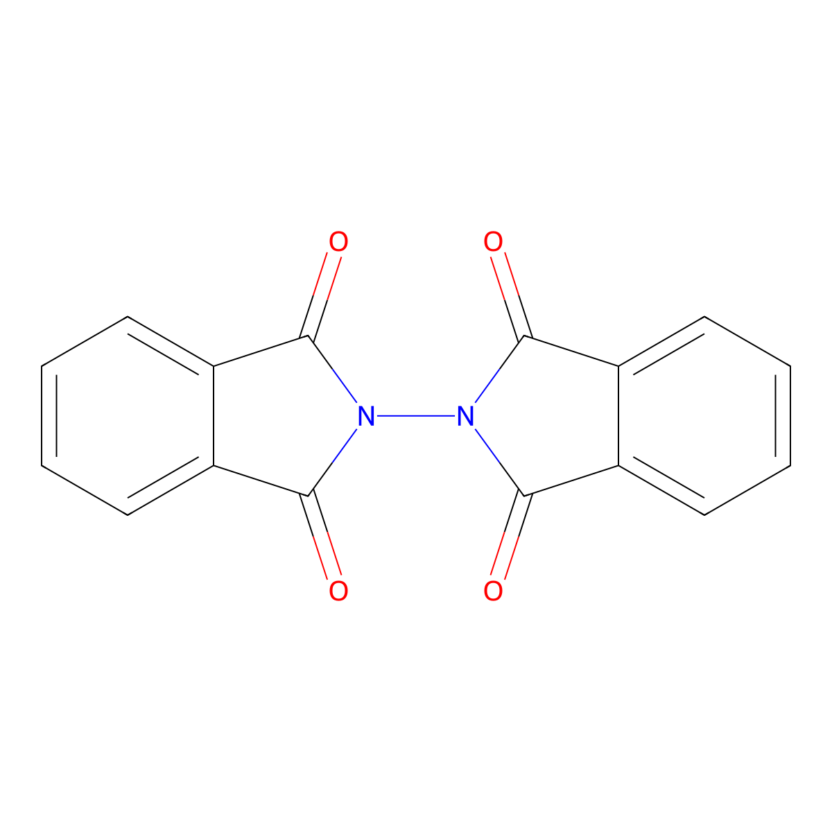 Phthalimidophthalimide molecular structure, CAS 4388-29-8
