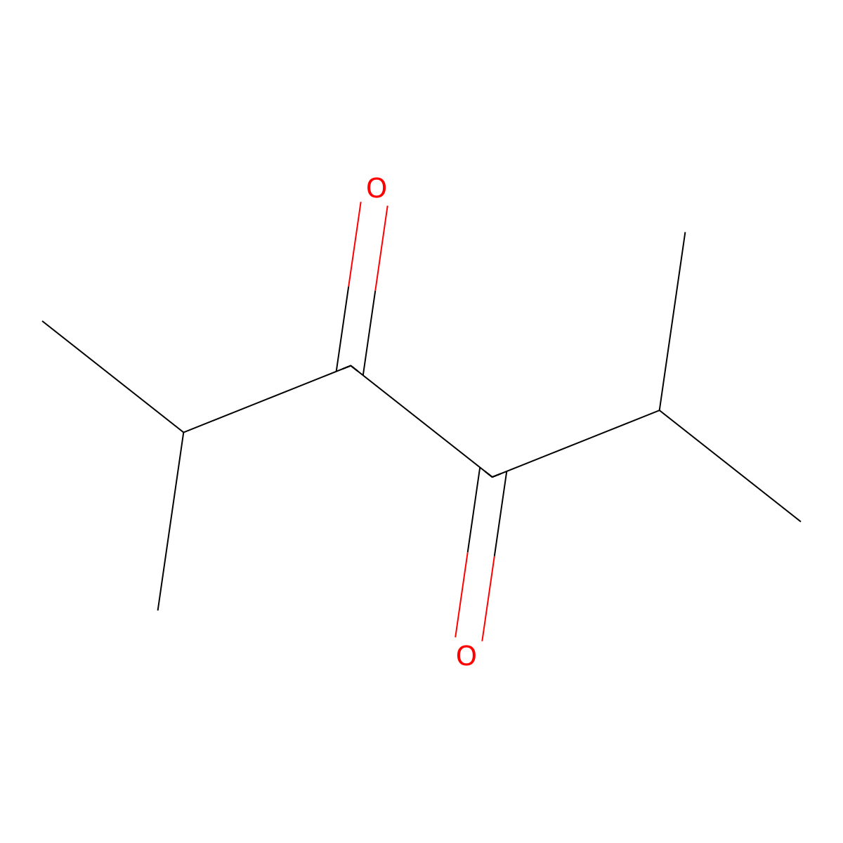 2,5-Dimethylhexane-3,4-dione molecular structure, CAS 4388-87-8