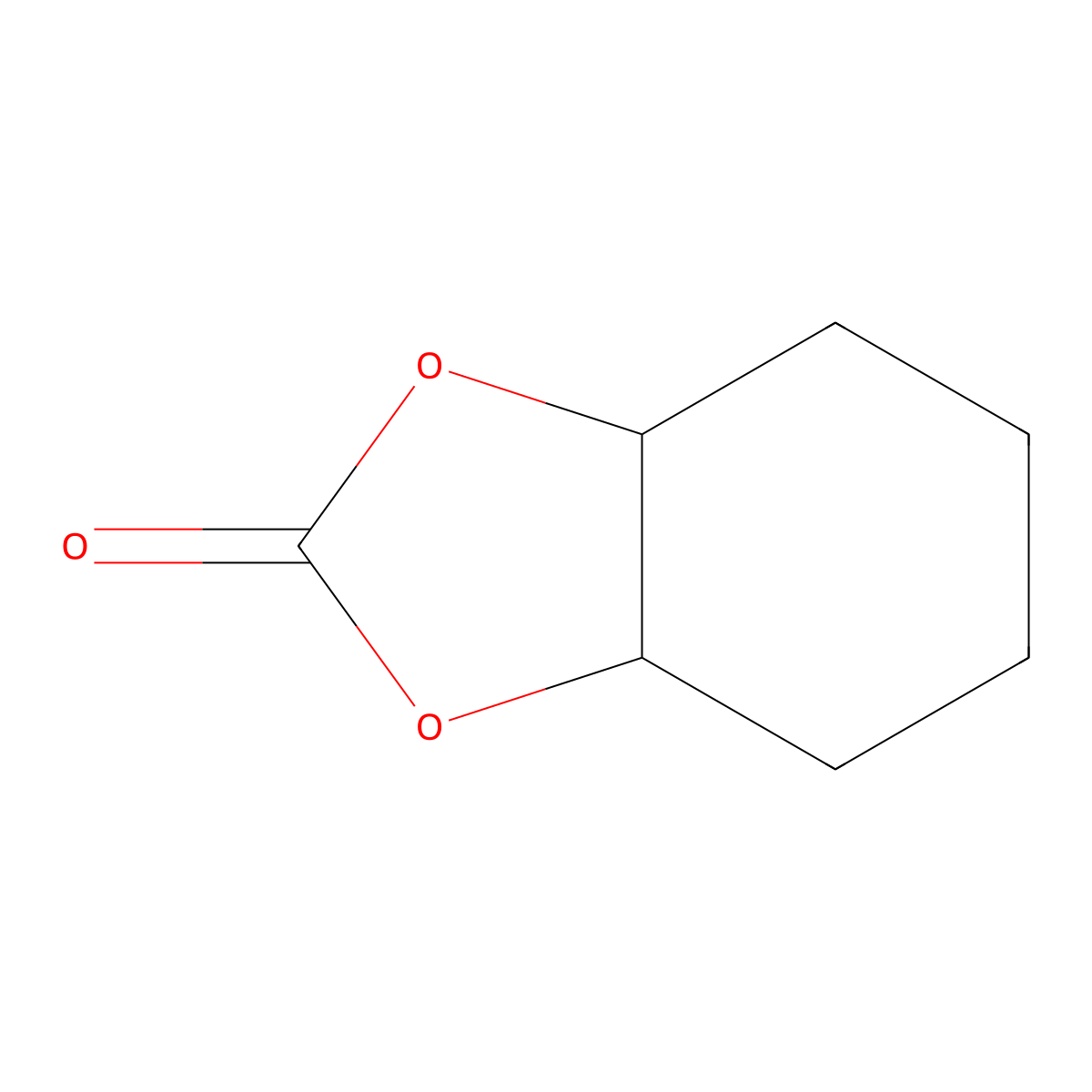 Hexahydro-1,3-benzodioxol-2-one molecular structure, CAS 4389-22-4